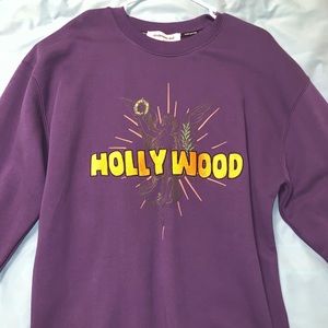 Andersson Bell “Hollywood” purple sweater